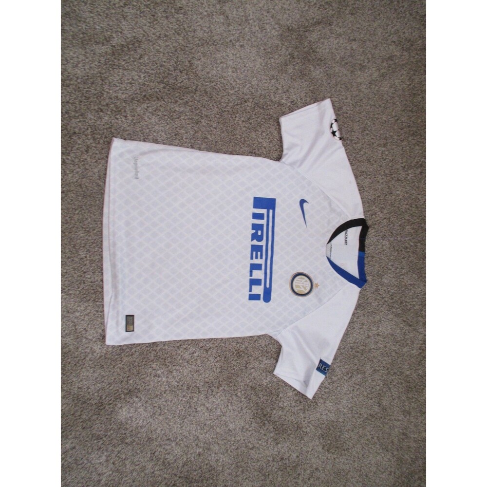 Inter Milan 2009/2010 Away Shirt Nike M Pirelli Vintage Football Jersey 23
